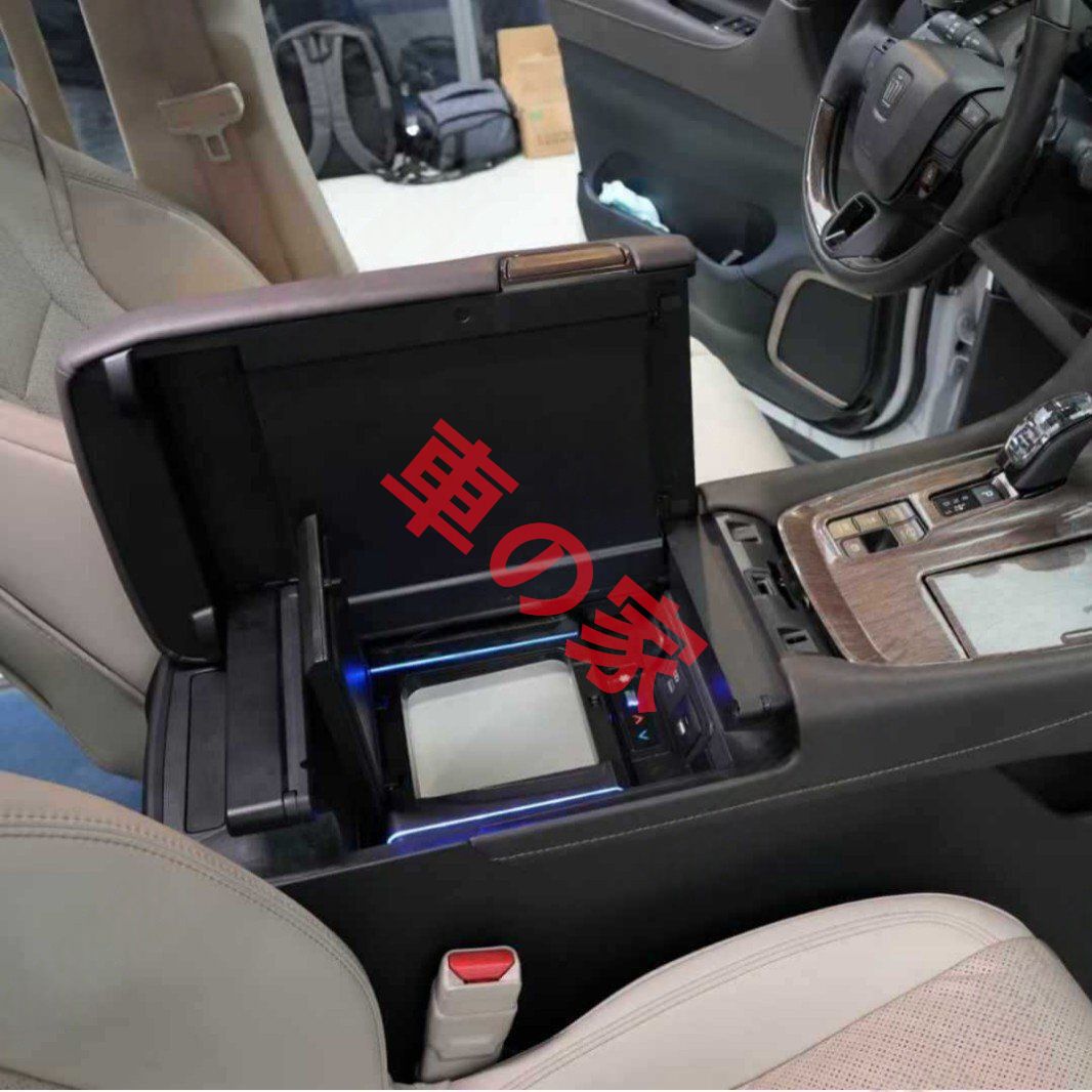 トヨタ 40系 アルファード ヴェルファイア 冷蔵庫内蔵アームレストボックス