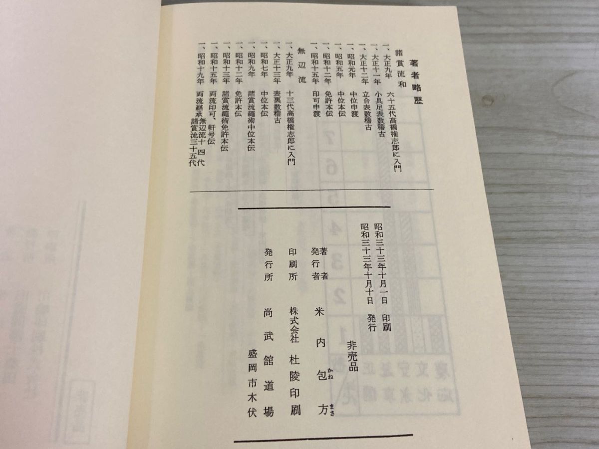 3-△ 盛岡藩 改訂増補 古武道史 復刻版 米内包方 1990年 平成2年