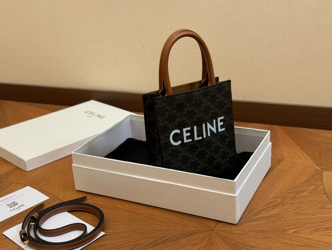 CELINE セリーヌ ミニバーティカルカバ ショルダーバッグ