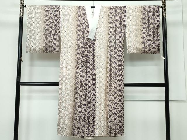 平和屋着物■上質な長襦袢　無双仕立て　麻の葉文様　逸品　CZAA3430s5 平和屋着物□上質な長襦袢 無双仕立て 麻の葉文様 逸品 CZAA3430s5