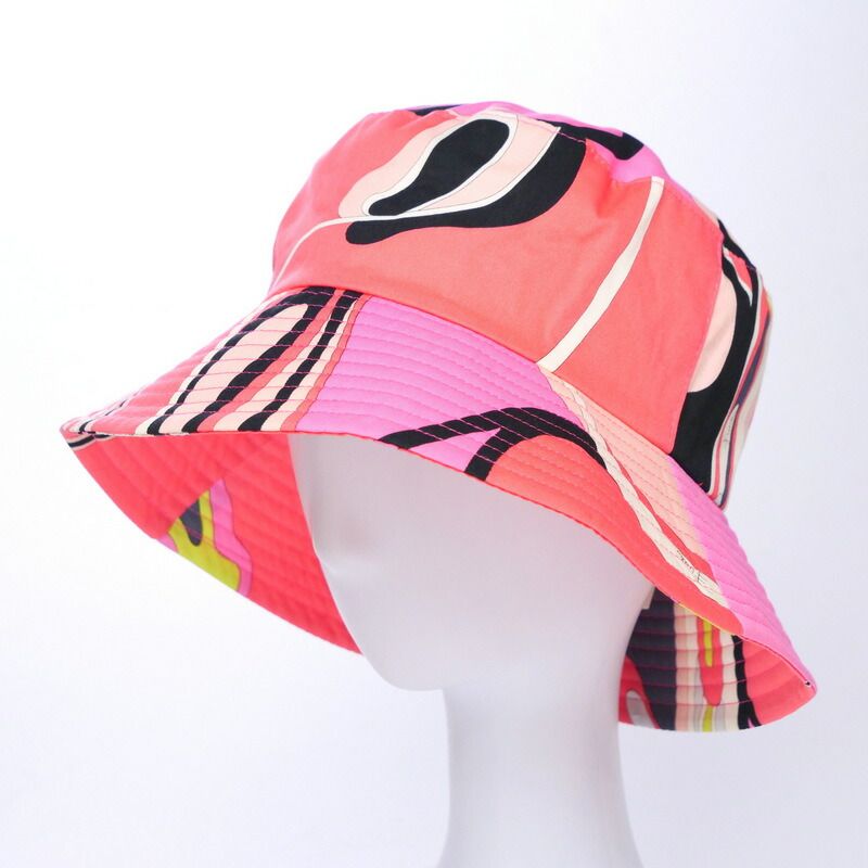 □未使用品□Emilio Pucci エミリオプッチ FISHERMAN HAT 