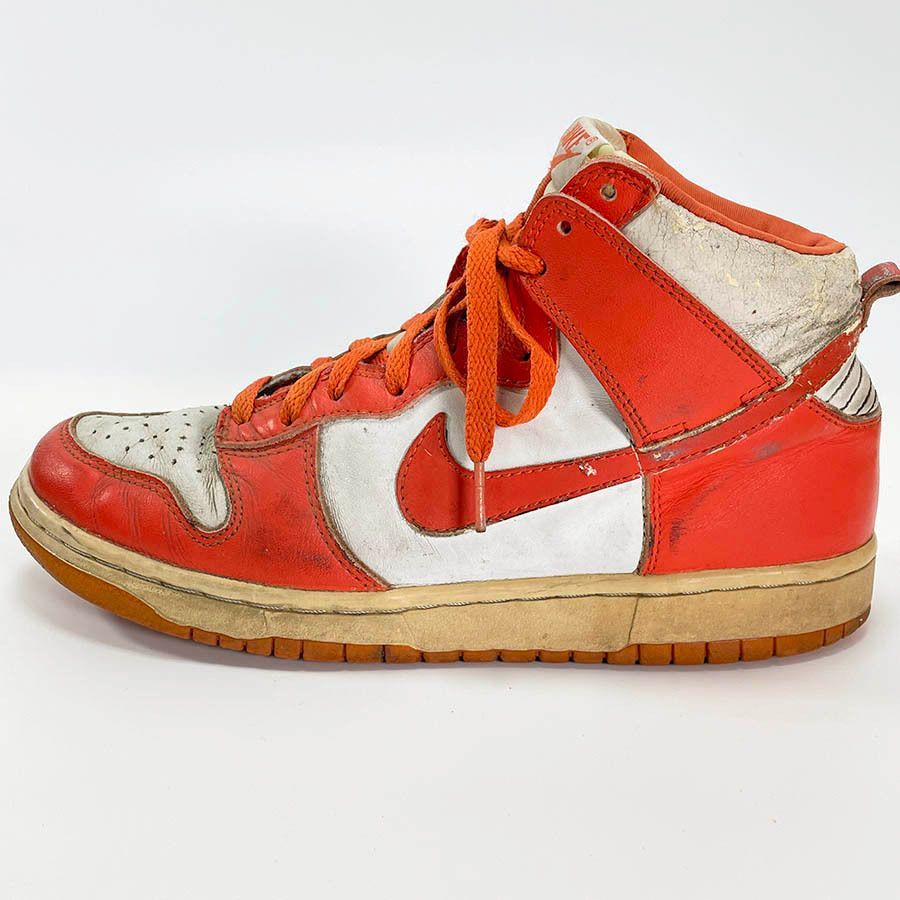 NIKE DUNK HIGH LE 630335 811 シラキュース ホワイト オレンジ 1998