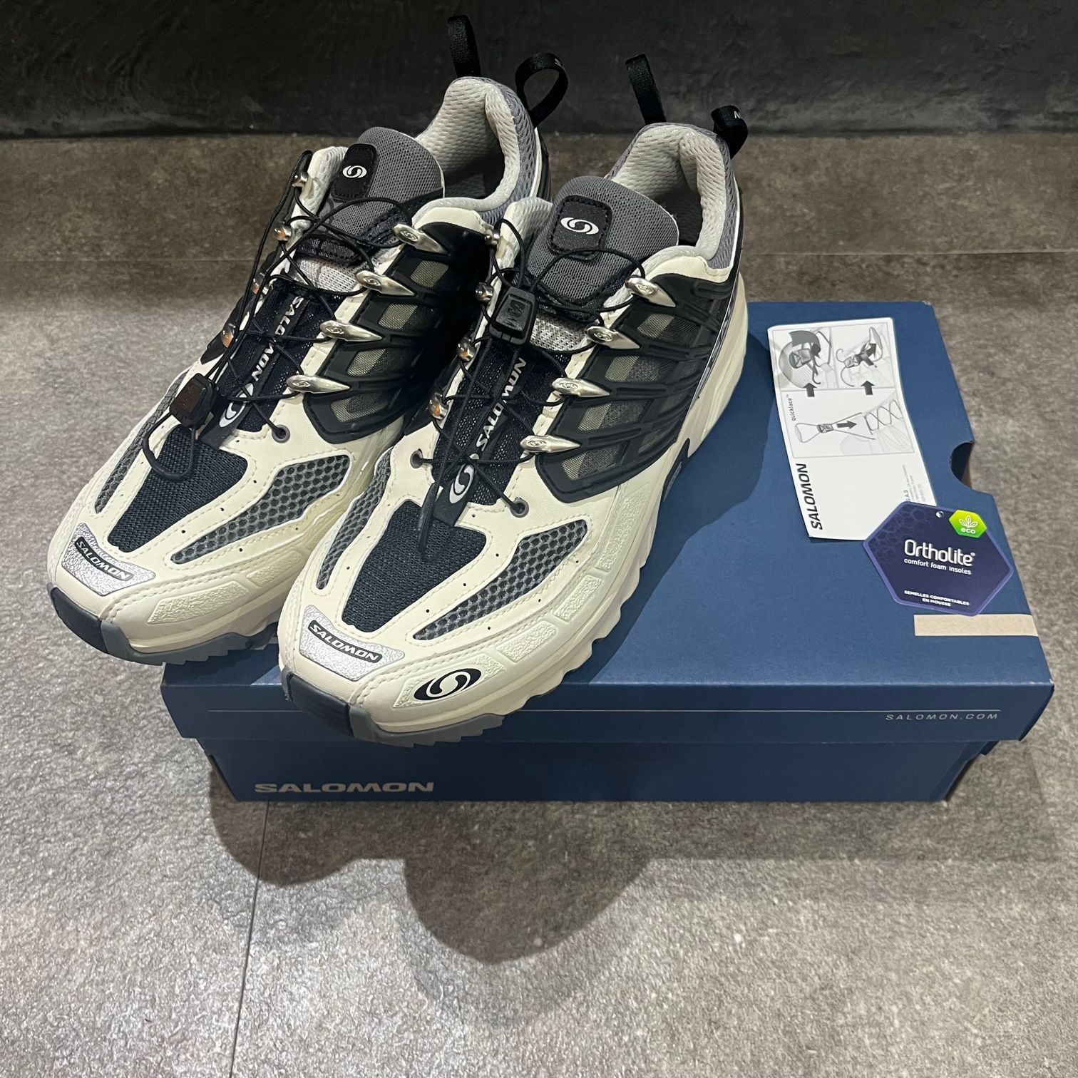 美品 DSM x SALOMON ACS PRO 473494 コラボ スニーカー ドーバー 
