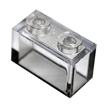 おもちゃ パーツおよびピース1?x 2 ブロック c. 50 Pieces 3065-Trans