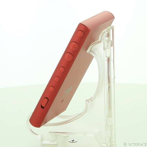 〔 品〕 WALKMAN A100シリーズ メモリ16GB microSD レッド NW-A105 R 276