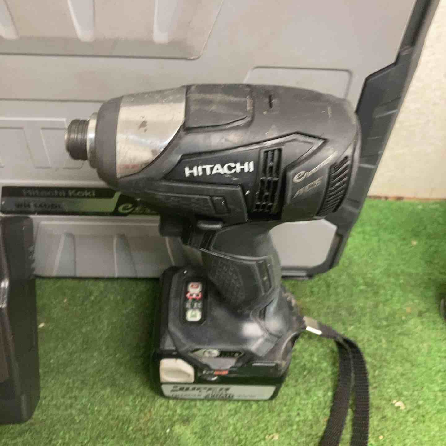 日立工機 インパクトドライバー ストロングブラック WH14DDL2 2LYPK B 町田店