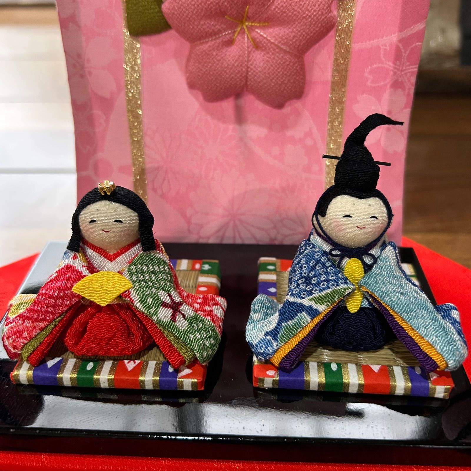 リュウコドウ 龍虎堂 花几帳わらべ雛 10人揃い