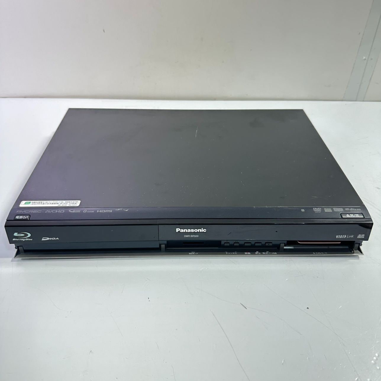 動作品】Panasonic/パナソニック ブルーレイレコーダー DIGA DMR-BR500