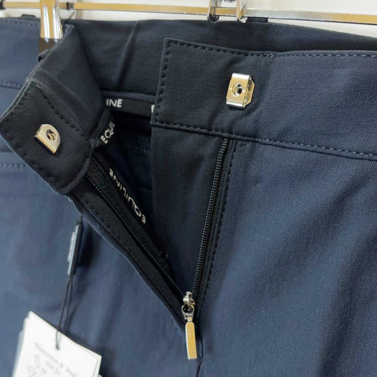 本物保証、信用第一！ EQUILINE エクイライン GEMMAG キュロット FULL GRIP フルグリップ 44 ダークネイビー N08923 レディース 乗馬 馬術