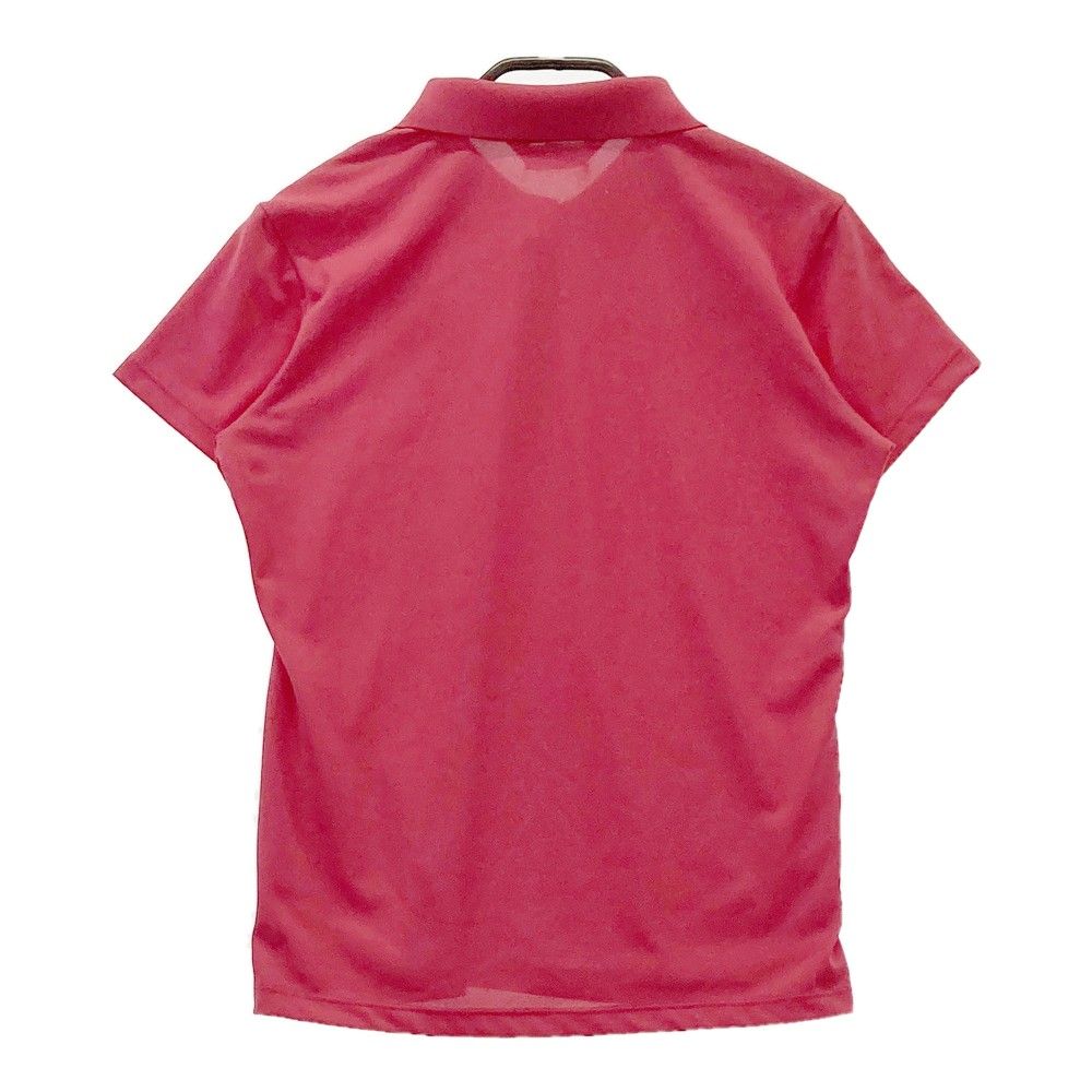 アンパスィ　ゴルフ　ポロシャツ　レディース　M ピンク　ストレッチ素材　メッシュ サイズ：M AND PER SE アンパスィ 2022年モデル 半袖ポロシャツ ピンク