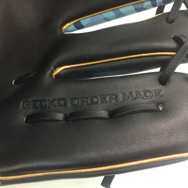 中古品 ゲッコー GECKO 軟式 内野手用オーダーグローブ 8863