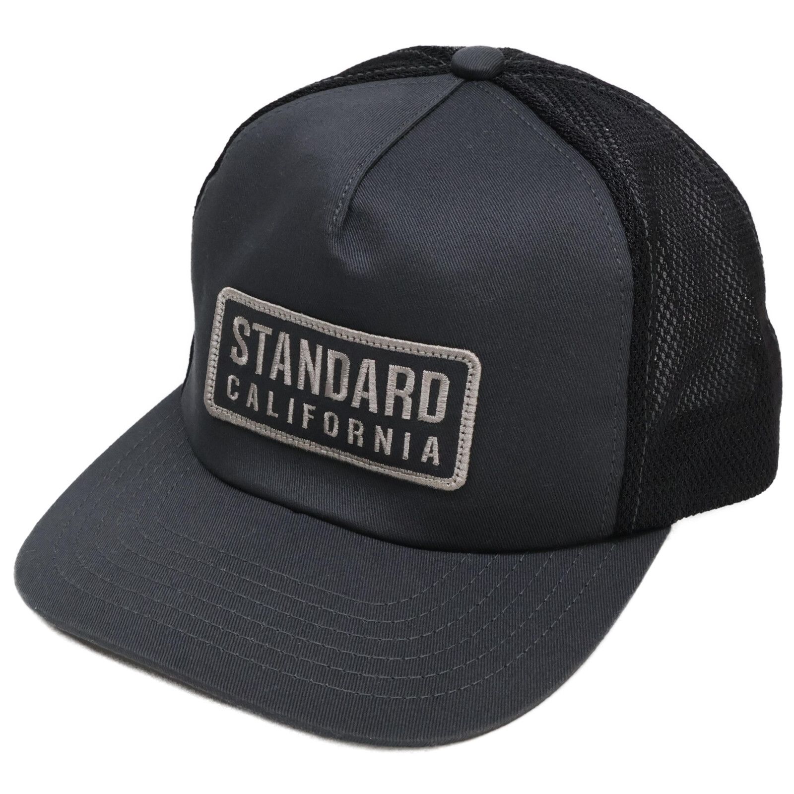 スタンダードカリフォルニア ボックスロゴ メッシュキャップ Standard California Box Logo Patch All Mesh Cap -Official