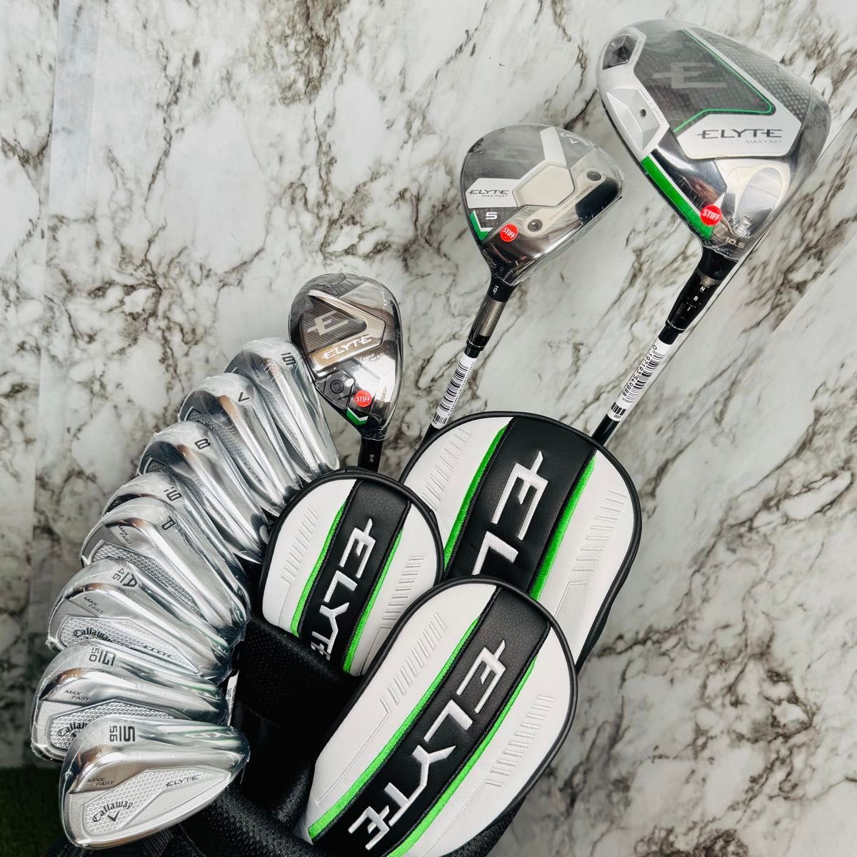 【新品】キャロウェイ エリート マックスファースト メンズゴルフセット 11本S 新品】キャロウェイ エリート マックスファースト メンズゴルフセット