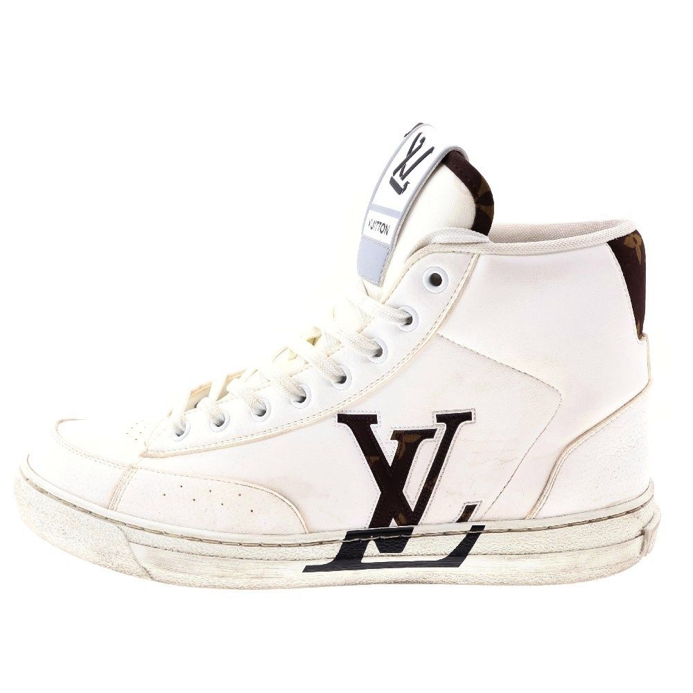 LOUIS VUITTON (ルイヴィトン) チャーリースニーカー LVロゴハイカット