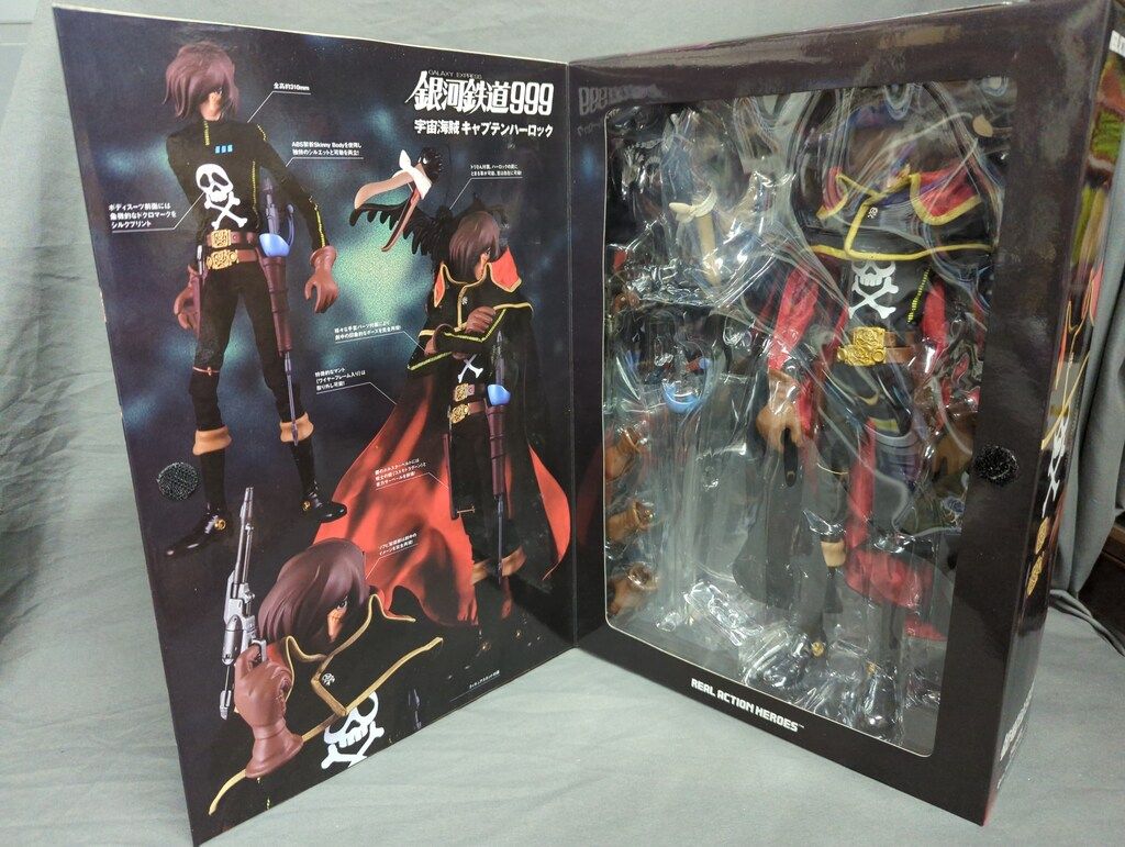 メディコム・トイ REAL ACTION HEROES 銀河鉄道999 宇宙海賊 メディコム・トイ REAL ACTION HEROES 銀河鉄道999 宇宙海賊