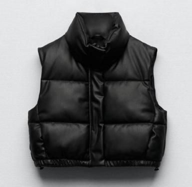 ZARA レザーダウンベスト ZARAのメンズのレザーアイテムが買い！カッコ