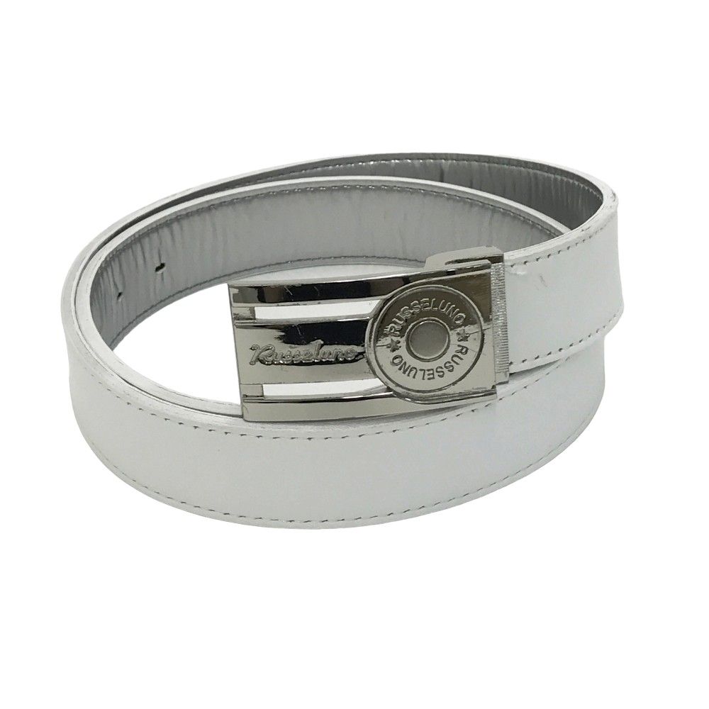 RUSSELUNO ラッセルノ ルチャ ベルト ホワイト レザー ゴルフ RUSSELUNO ラッセルノ ルチャ ベルト ホワイト レザー ゴルフ