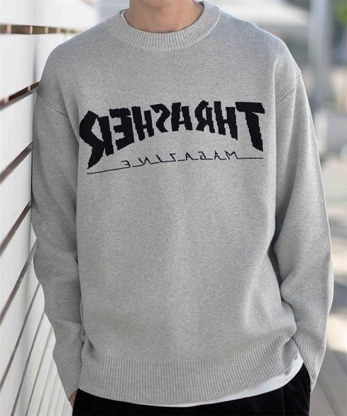 MMDANBR スラッシャー グラフィックニット THRASHER｜スラッシャー（メンズ）のニット/セーター通販 - ZOZOTOWN