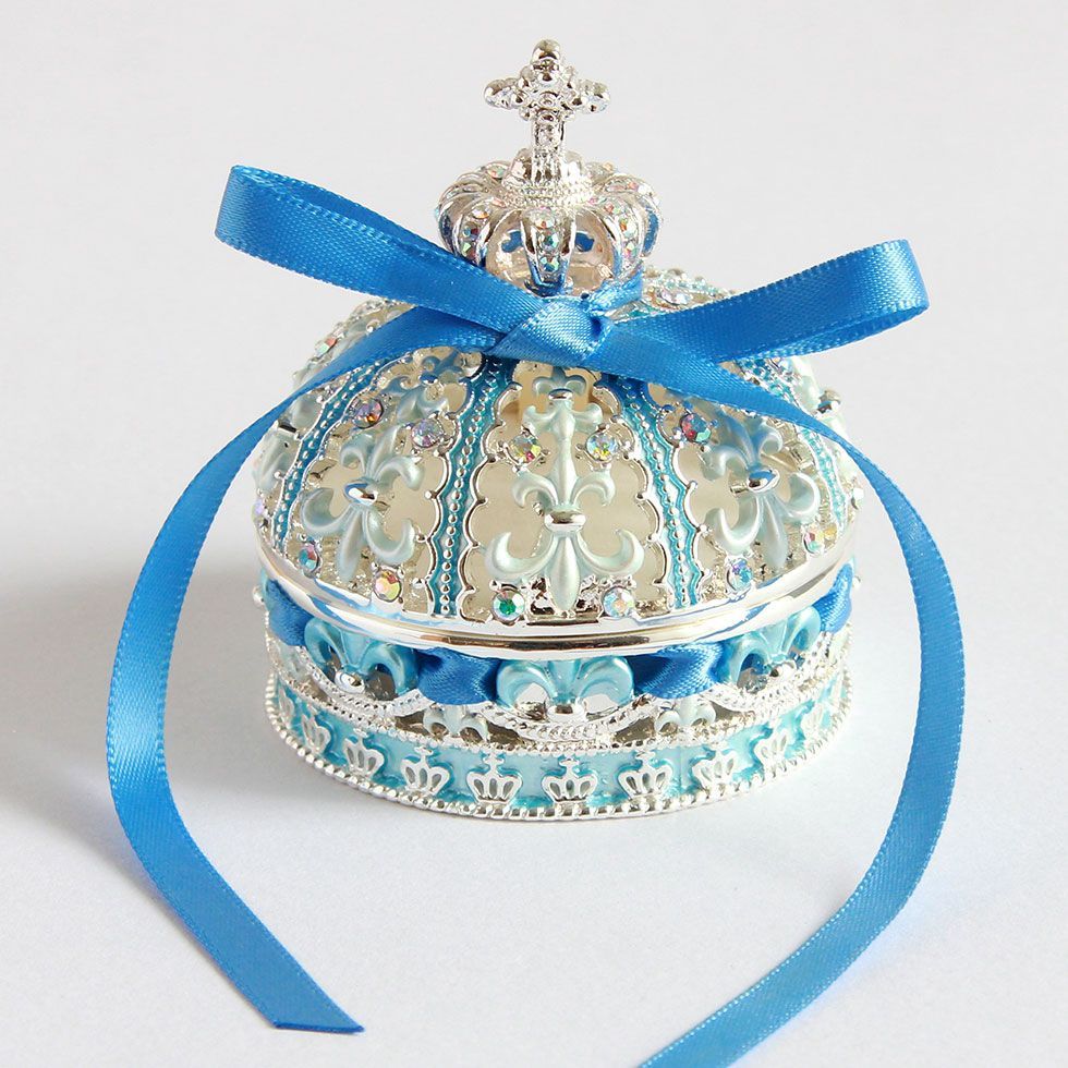 EX592 クラウンリボン【ピィアース正規品】クラウン 王冠 CROWN ジュエリーボックス ピィアース 東京銀座PICALS 東京銀座ピカルス 可愛い ブランド おしゃれ プレゼント オブジェ 置物 動物 誕生