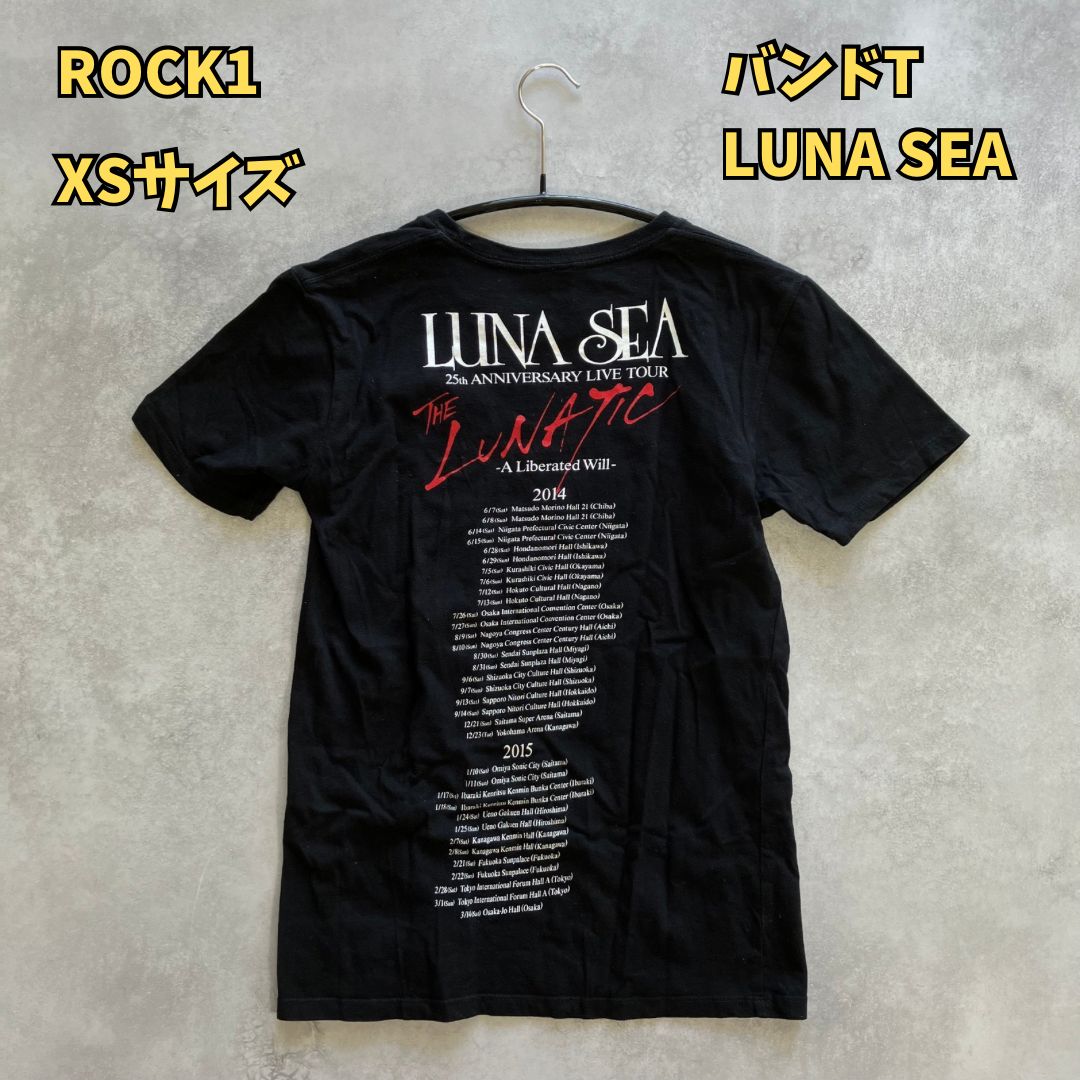 バンドTシャツ LUNA SEA XSサイズ レディース【B-3 レディース