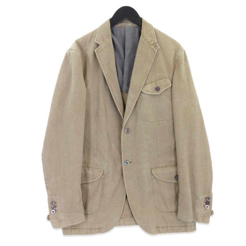 BOGLIOLI ボリオリ テーラードジャケット CHELSEA K JACKET カーゴポケット サファリジャケット コットン ベージュ  5220019169 - メルカリ