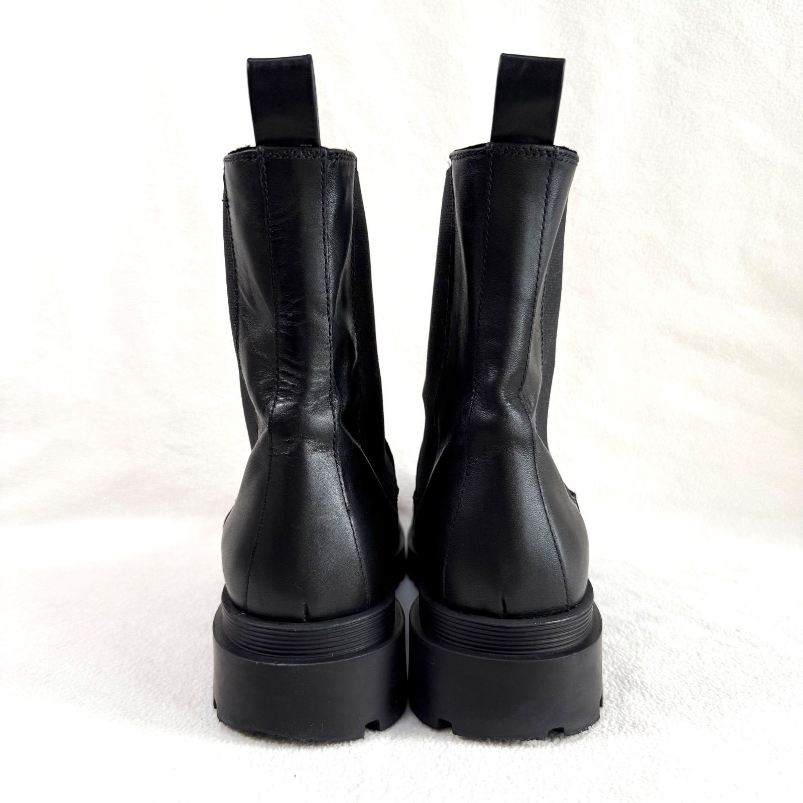 極美品✨ファビオルスコーニ サイドゴア ブーツ ブラックトラック