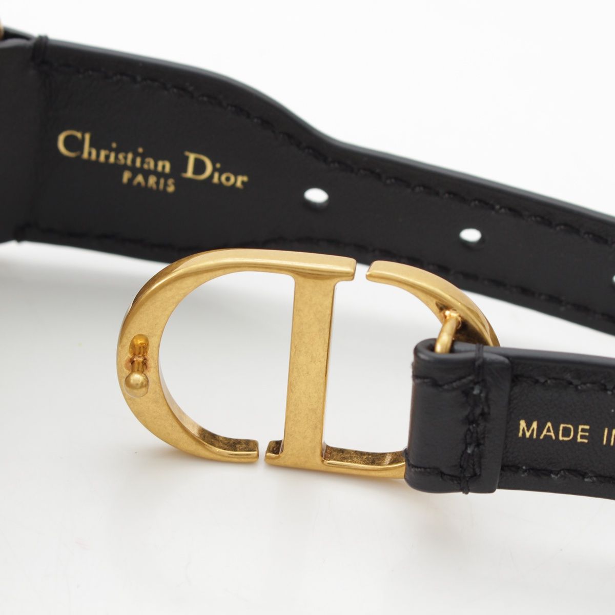 CHRISTIAN DIOR ディオール　ベルト エンブロイダリー キャンバス 楽天市場】【ディオール】DIOR エンブロイダリー ロゴ レザー
