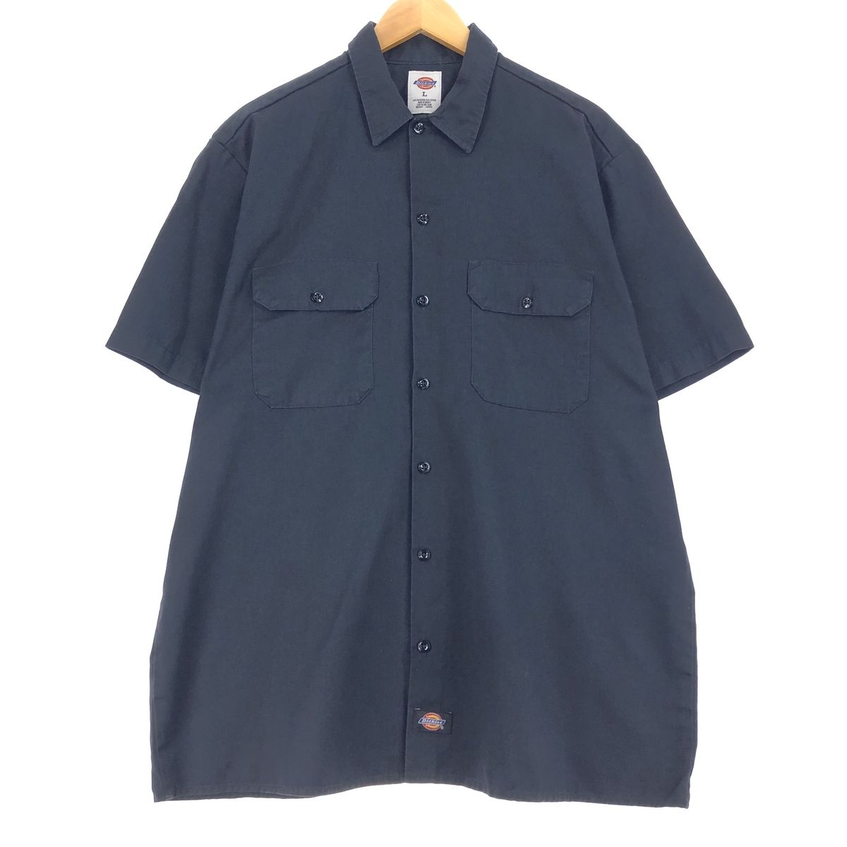 古着 ディッキーズ Dickies 半袖 ワークシャツ メンズXL/eaa460408