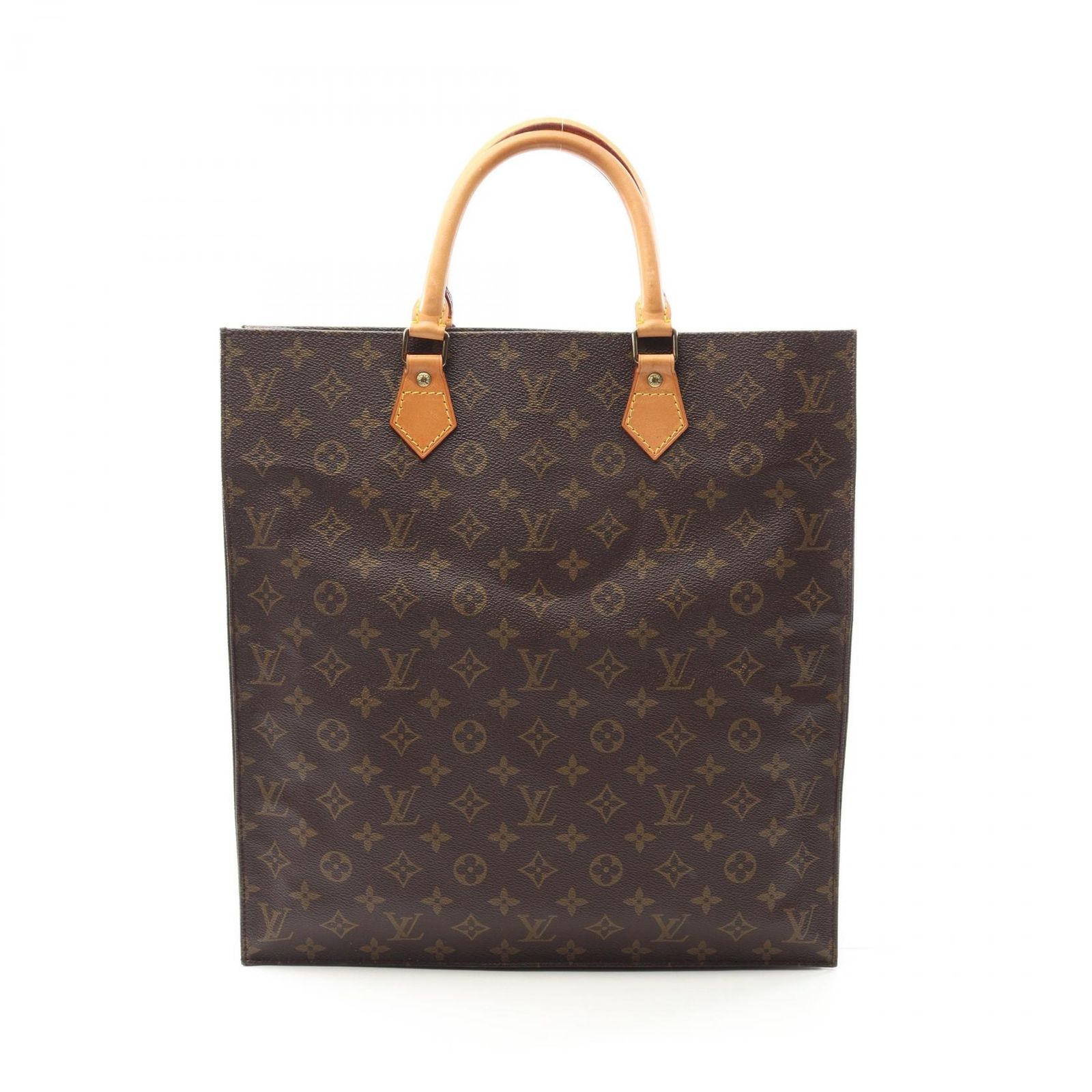 ルイ ヴィトン LOUIS VUITTON トートバッグ サックプラ M51140 PVCコーティングキャンバス レザー サック プラ レディース Used B