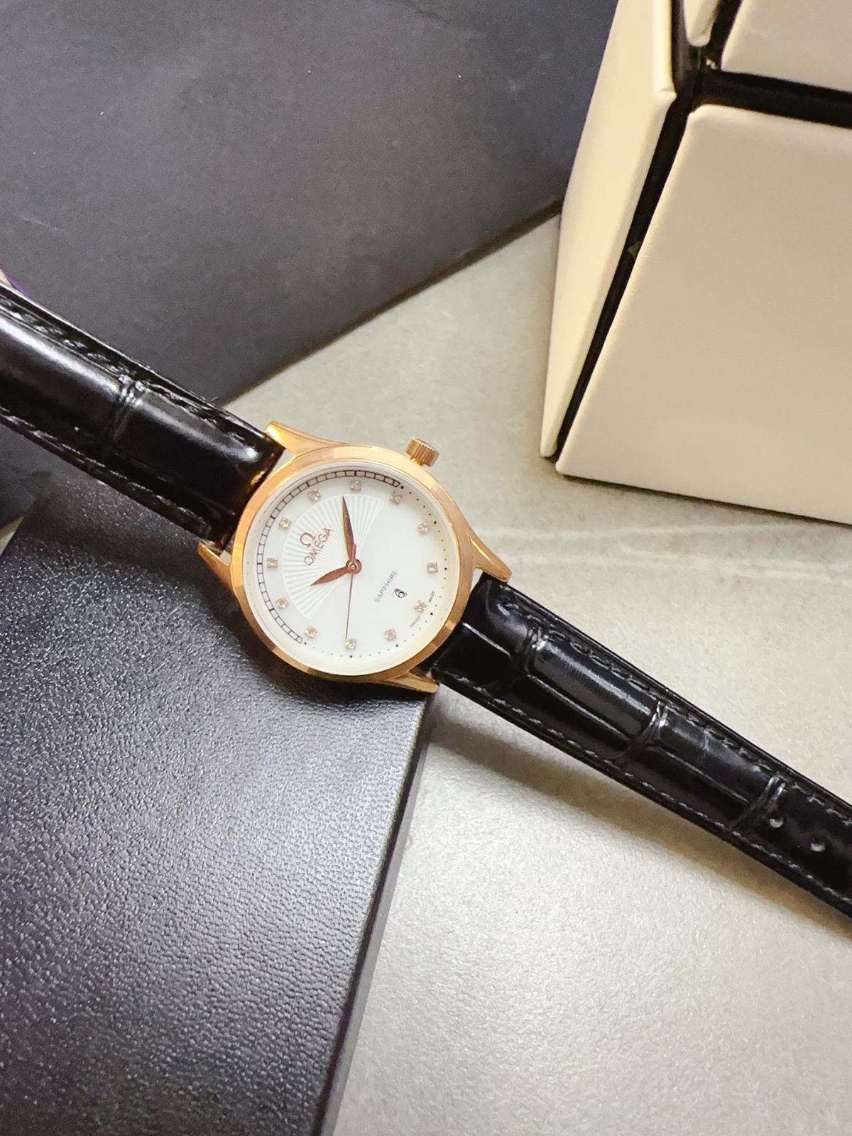 オメガ腕時計　レディース OMEGA オメガ レディース腕時計 32mm｜クオーツ×マルチカラー