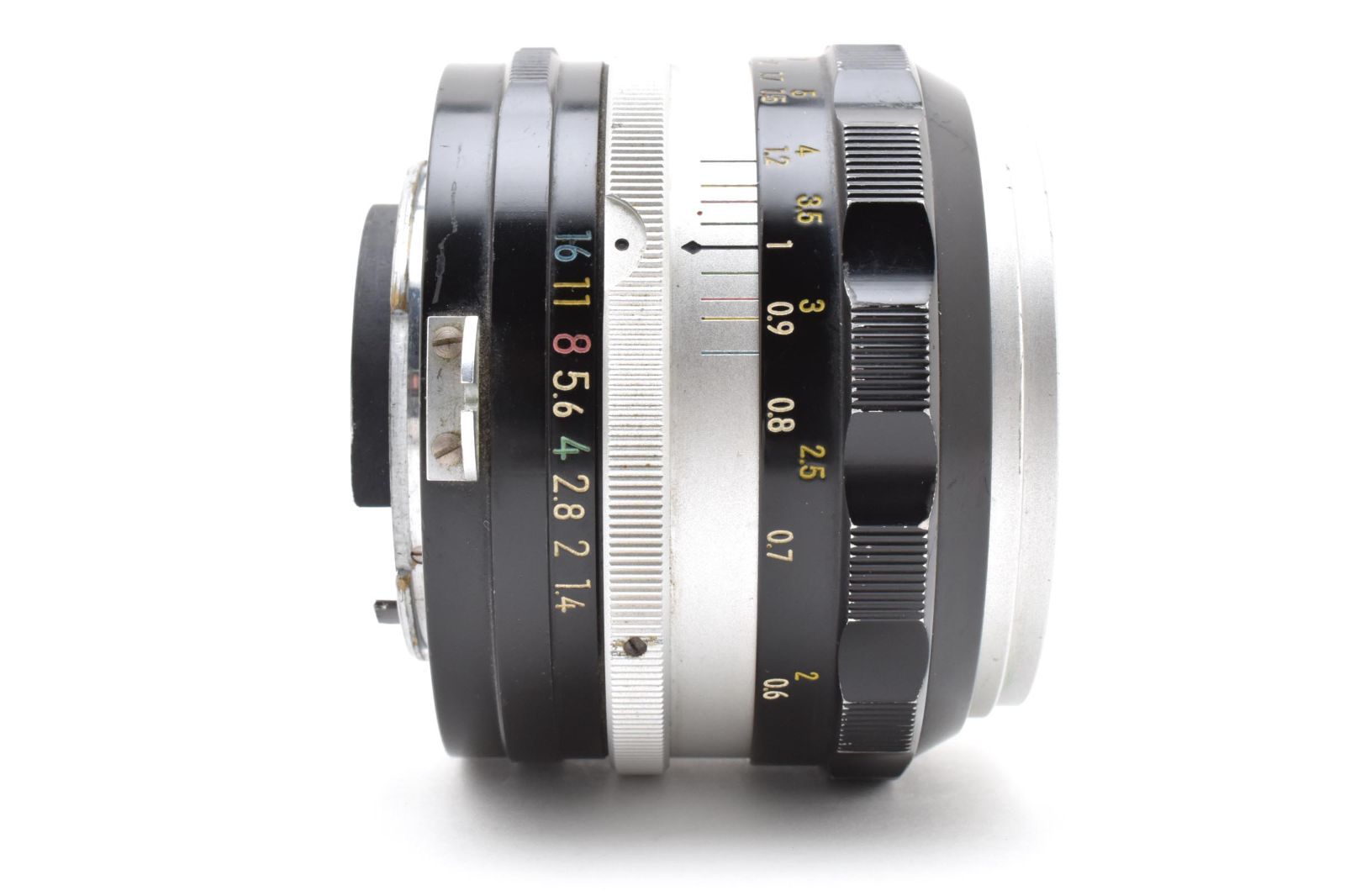  Nikon ニコン 非Ai Nikkor-S Auto 50 mm F 1.4 単焦点 大口径 標準レンズ フィルムカメラ用 MFレンズ レンズ B 919 レンズ(単焦点) カメラ