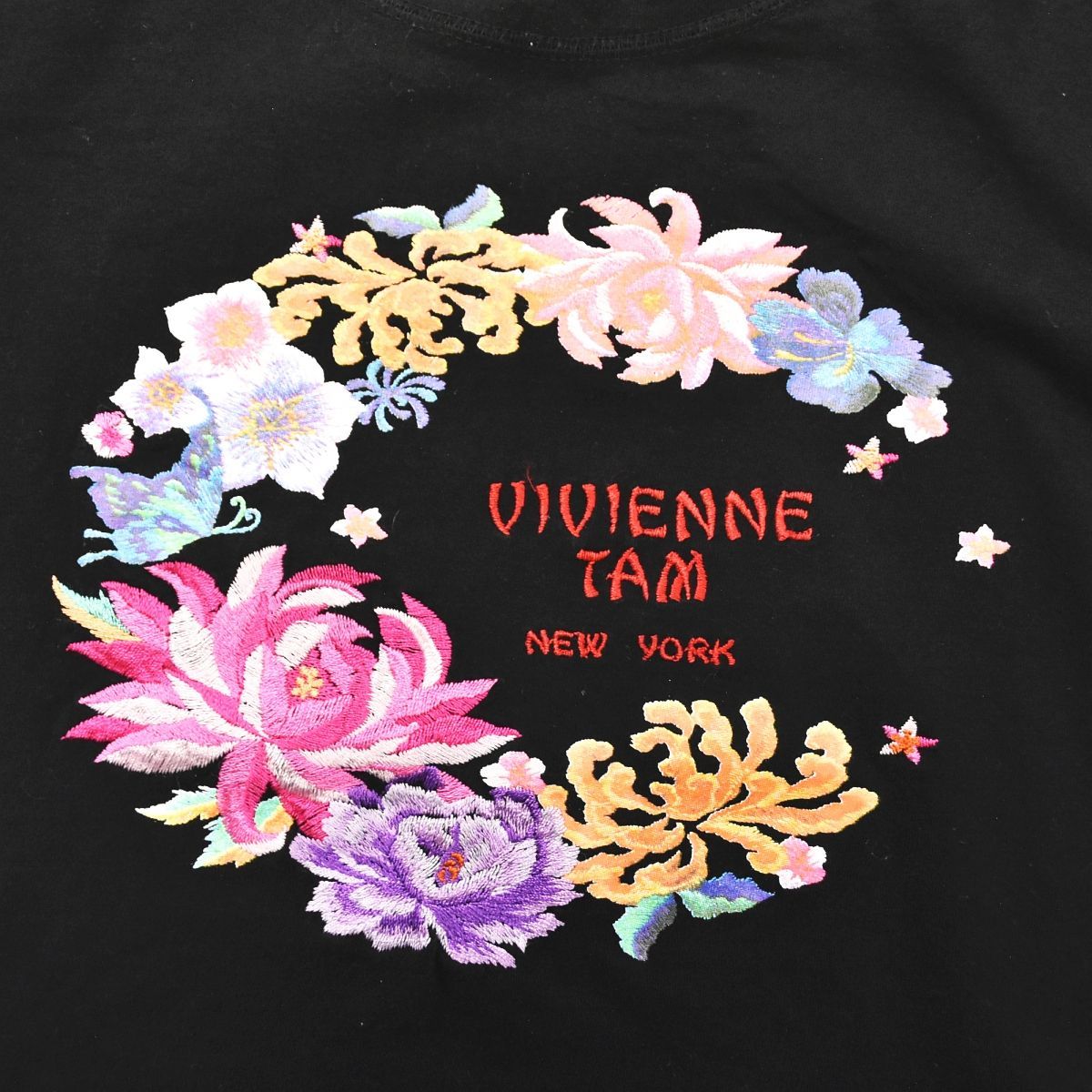 日本製 ヴィヴィアンタム VIVIENNE TAM フラワー ロゴ Tシャツ