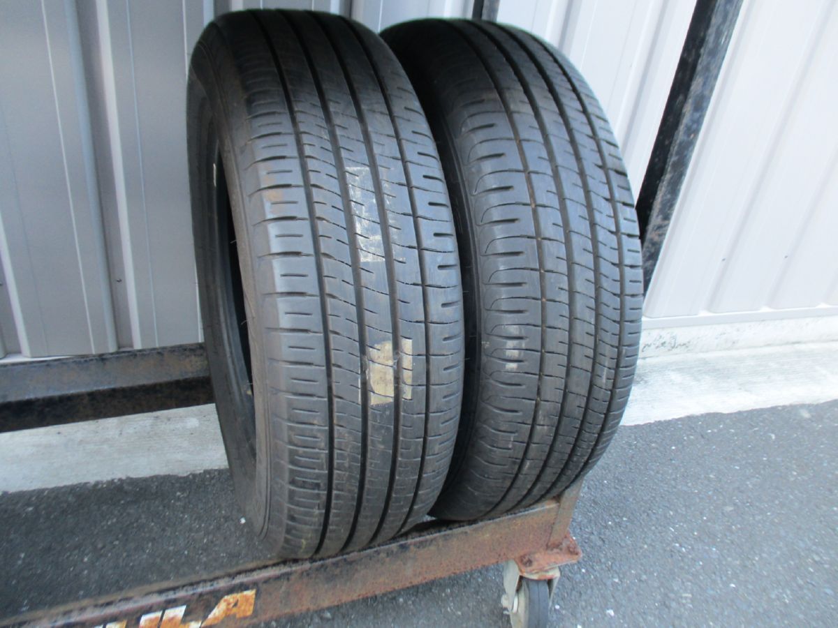 215 60R17 96H ダンロップ ENASAVE EC204 製 2本 T59200728 インボイス領収書発行