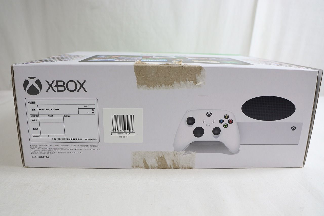 ○XBOX SERIES S 512GB SSD 本体 コントローラー付き 本体 ○XBOX SERIES S 512GB SSD 本体 コントローラー付き 本体