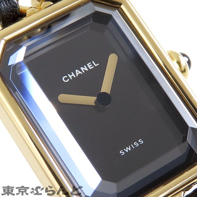 シャネル CHANEL プルミエール Mサイズ H0001 ブラック SS