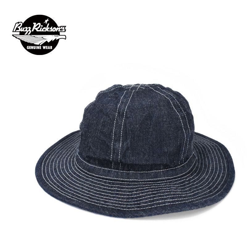 BUZZ RICKSON S バズリクソンズ 帽子 ハット HAT WORKING DENIM BR01476A