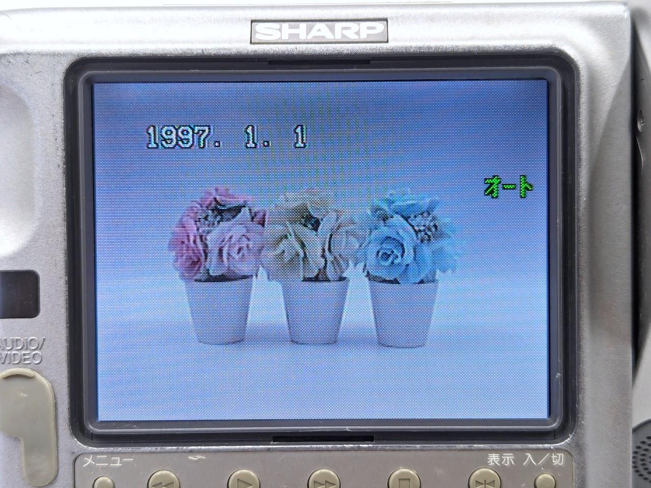 SHARP ビデオカメラ