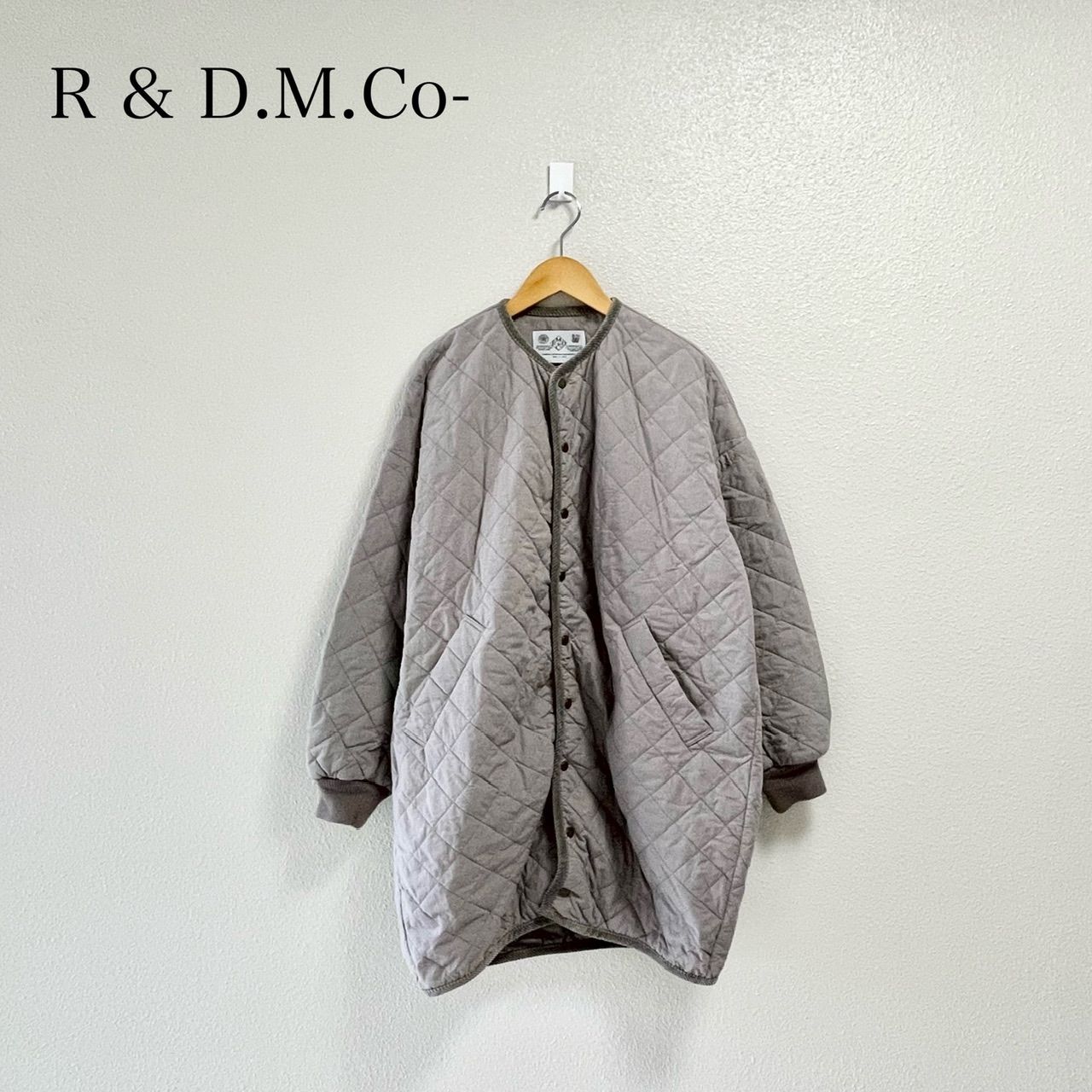 R - D.M.Co- オールドマンズテーラー キルティング ハーフ コート 日本製