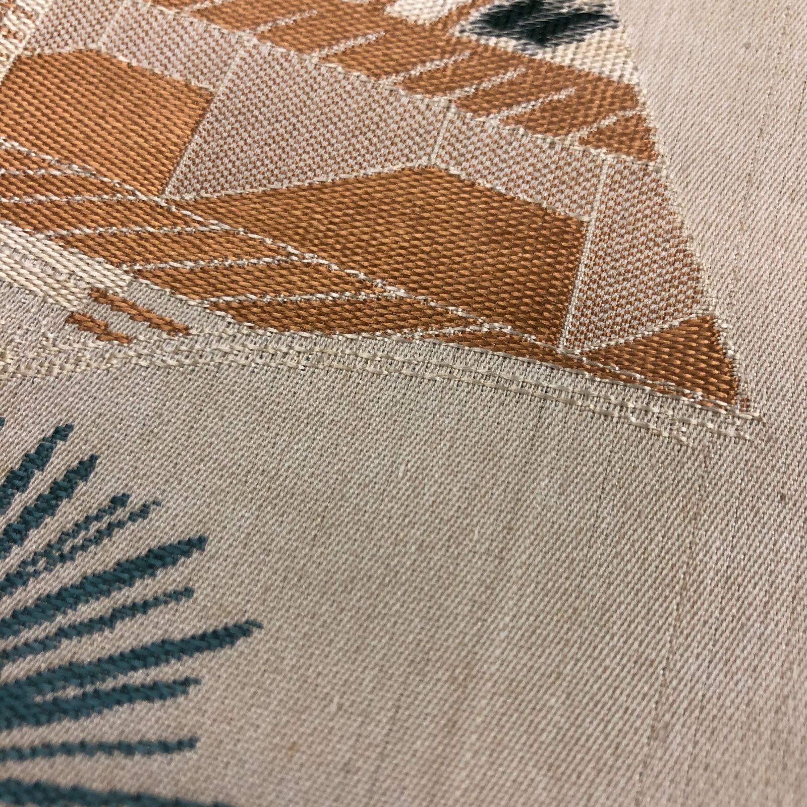 丸帯 正絹 アンティーク リバーシブル[あE197] - メルカリ