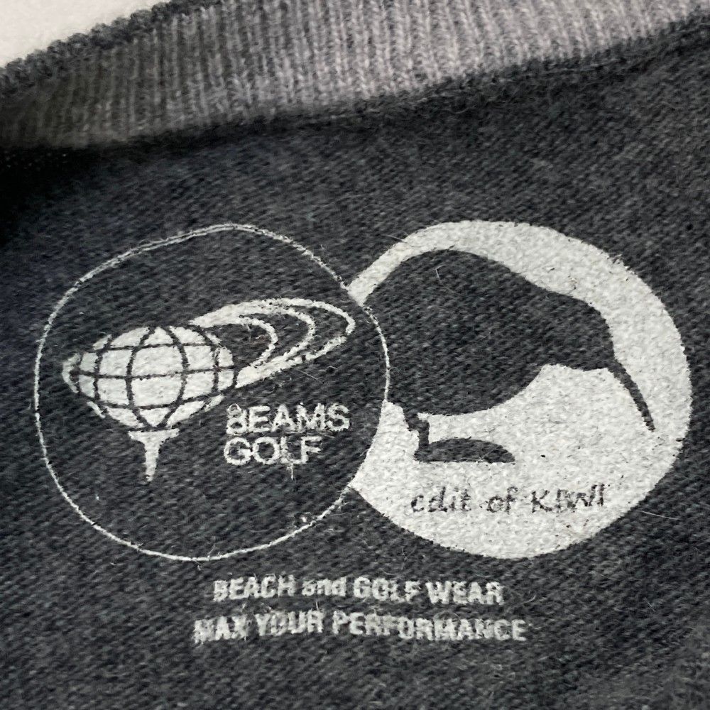 サイズ：M BEAMS GOLF ビームスゴルフ palms&co kiwi Vネック