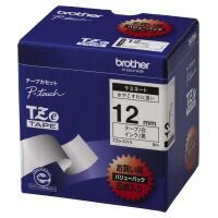  ピータッチ用ＴＺｅテープカセット 白に黒文字１２ミリ幅　５本パック TZE-231V【ブラザー】 その他