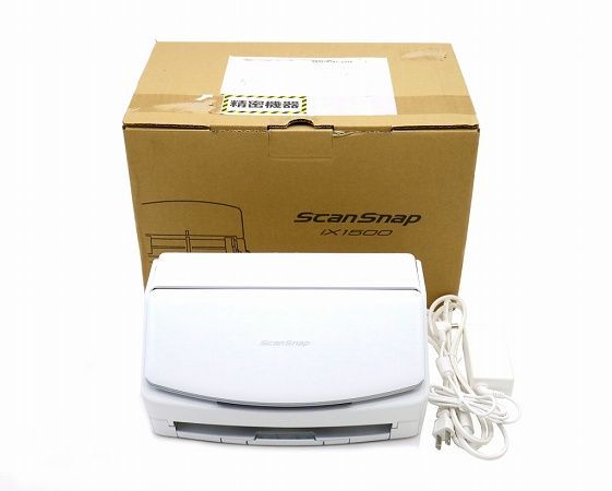 富士通 ScanSnap ix1500 両面読み取り対応スキャナー USB3.1接続 Wifi接続 総スキャン枚数569枚 中古