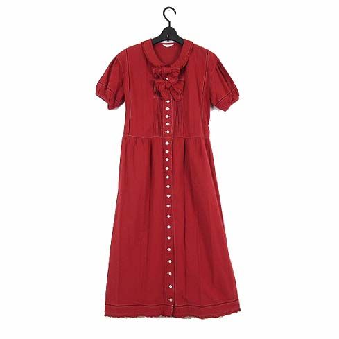 中古】ピンクハウス PINK HOUSE ロングワンピース 花柄 総柄