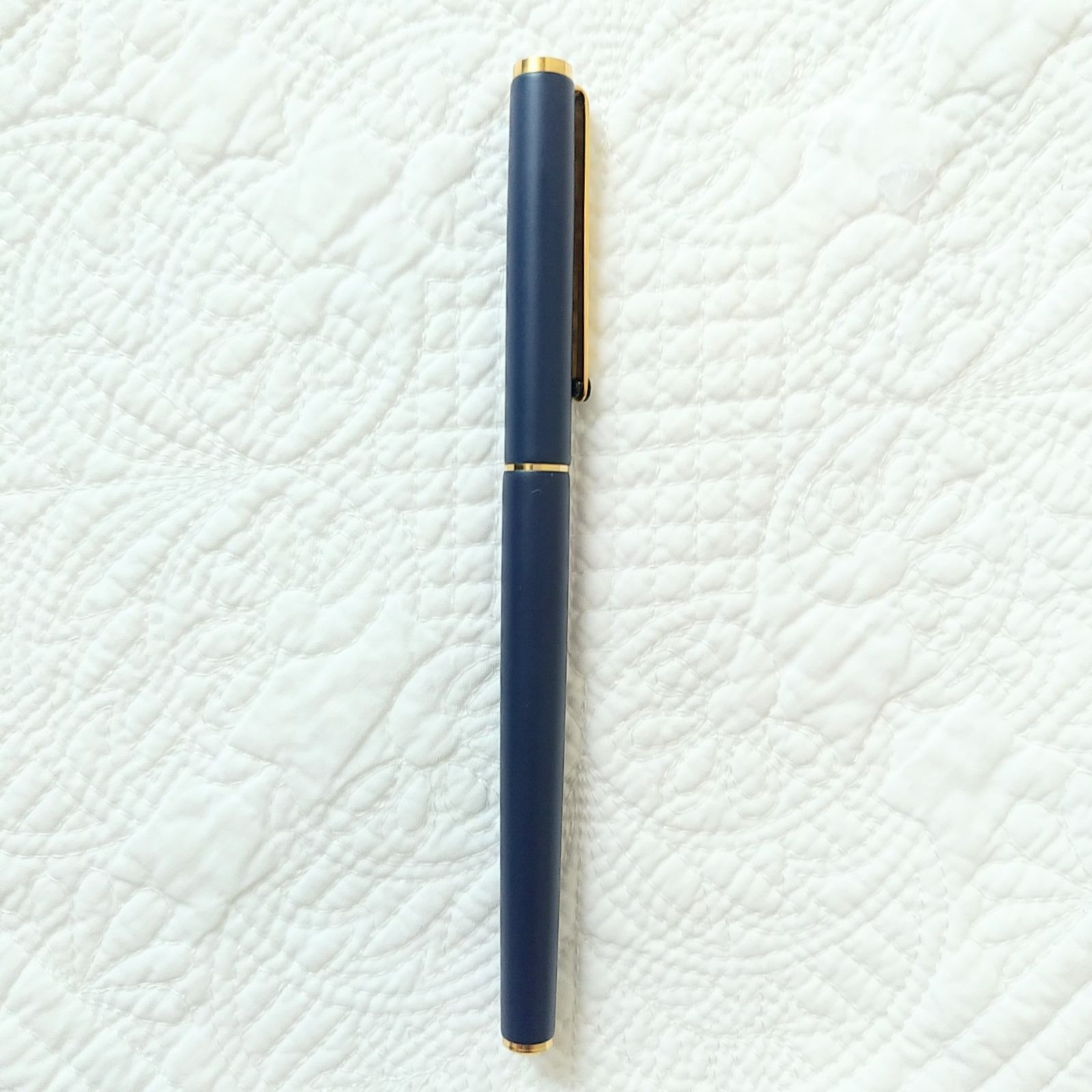 MONTBLANC モンブラン スリム万年筆 Sライン ホワイトスター ネイビー お仕事用 勉強用 執筆 サイン会 おしゃれ用