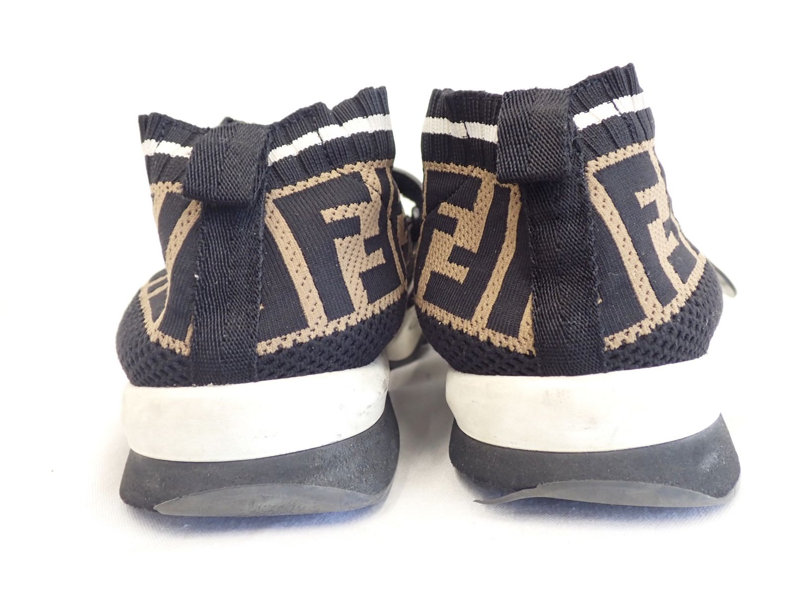 FENDI フェンディ ROCKOKO ロココ ファブリックソックススニーカー 