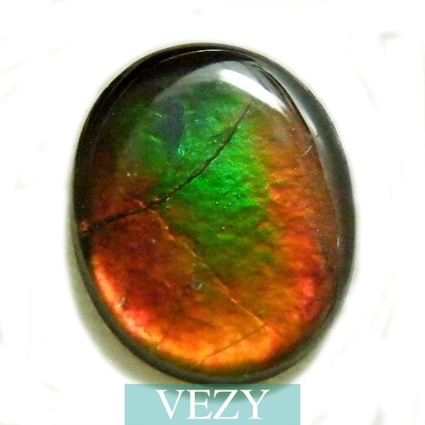 ≪超希少品≫天然石 アンモライト トリプレット ルース 8x10mm 2.04ct 石 ジュエリー ストーン 原石 ルース カット 裸石  パワーストーン