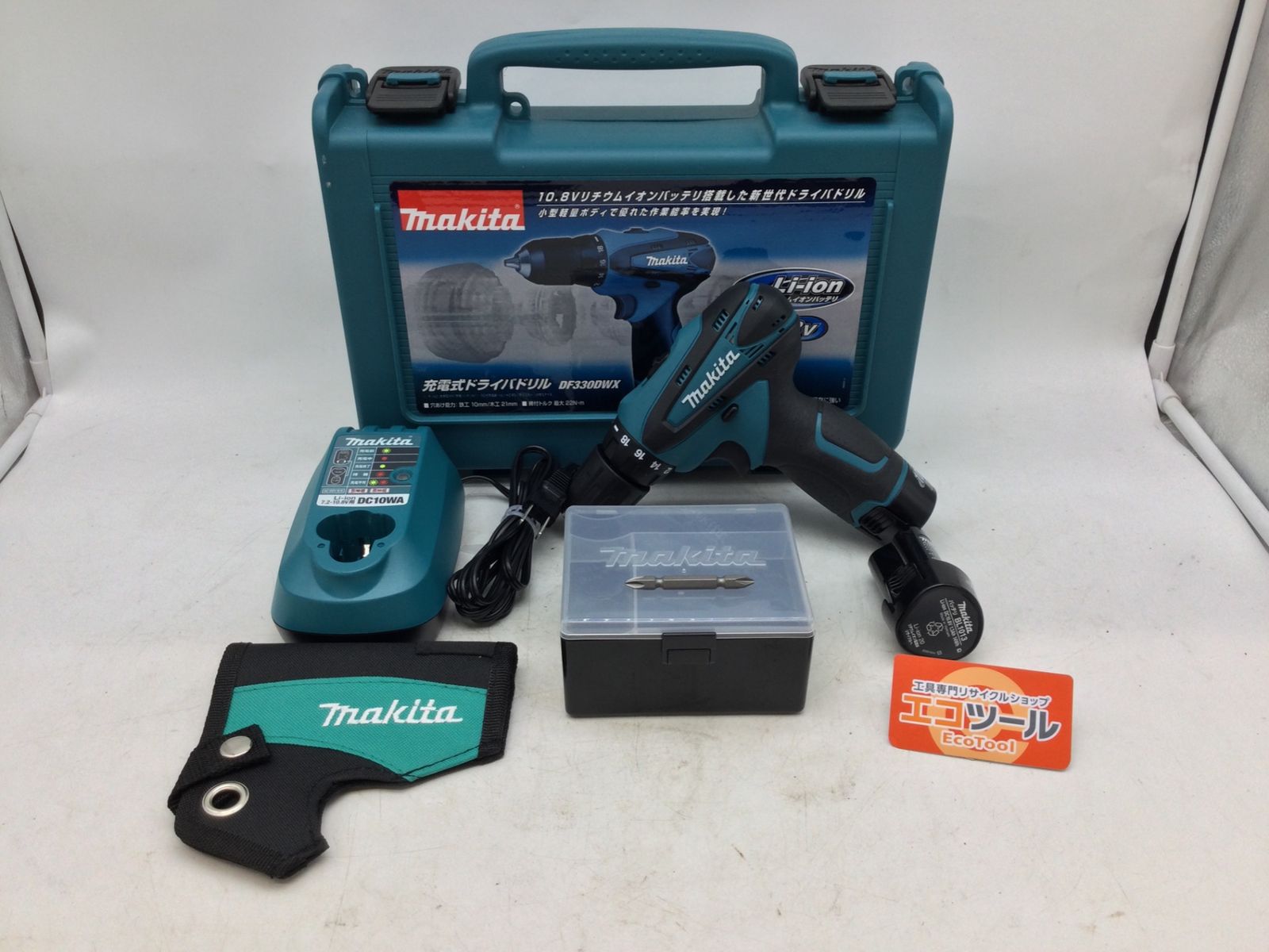 【領収書発行可】Makita/マキタ 10.8V充電式ドライバドリル DF330DWX [ITDP5AGJI30K][エコツール知立店]