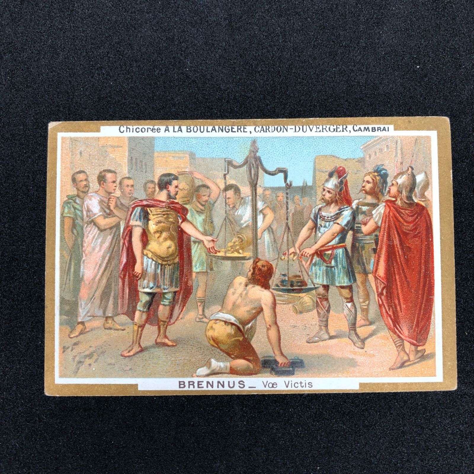 まとめ売り クロモカード ジャンクジャーナル フランス アンティーク 4枚 セット! クロモカード フランス アンティーク ※シャンクジャーナル