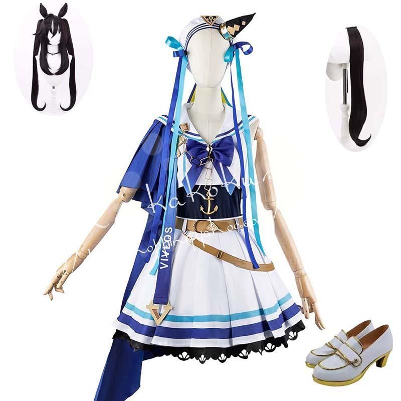 ウマ娘 プリティーダービー ヴィブロス 勝負服 コスプレ衣装 日常服 ハロウィン仮装 文化祭