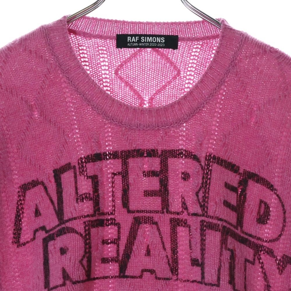 美品 大きいサイズ✨RAF SIMONS Rワッペン ボーダーニット 近年モデル 美品 大きいサイズ✨RAF SIMONS Rワッペン ボーダーニット 近年モデル